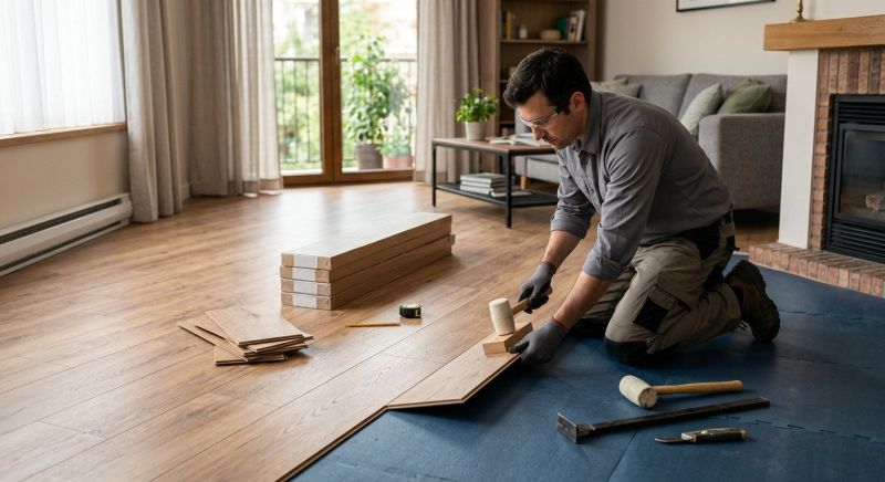 Laminate Floor Installation in Cumberland County, PA