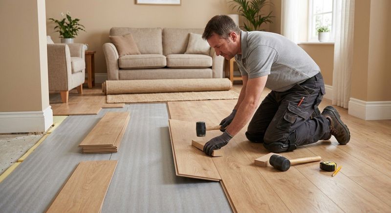 Laminate Floor Installation in Grantville, PA