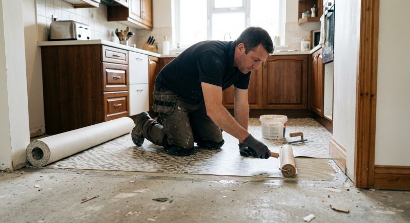 Linoleum Floor Installation in Hershey, PA