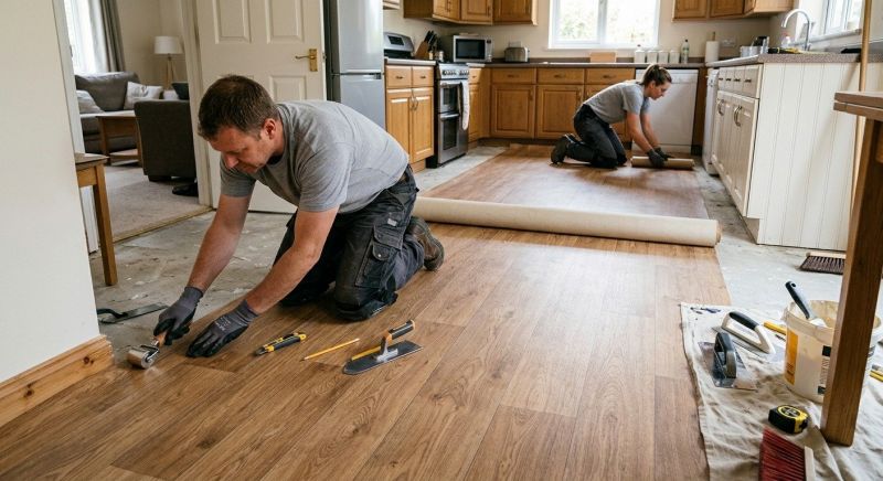 Linoleum Floor Installation in Mechanicsburg, PA