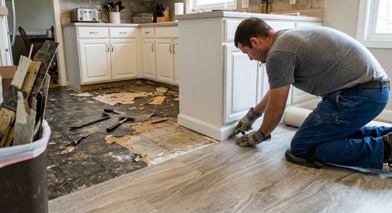 Linoleum Floor Installation in Mechanicsburg, PA