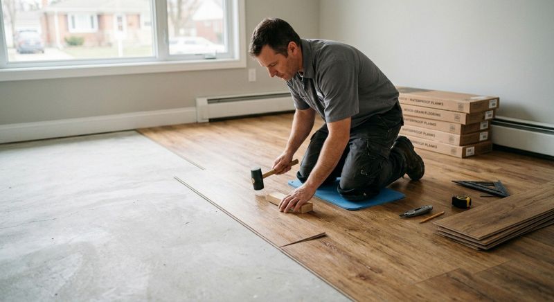 Linoleum Floor Installation in New Bloomfield, PA