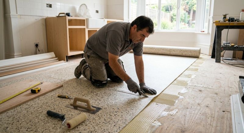 Linoleum Floor Installation in New Cumberland, PA