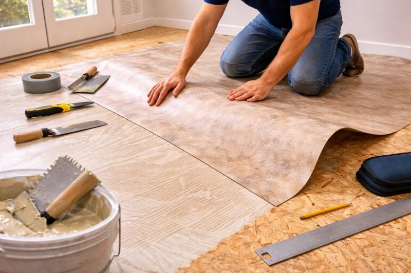 Sheet Flooring Installation in Lewisberry, PA