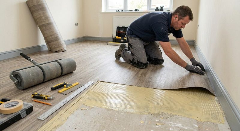 Sheet Flooring Installation in Mechanicsburg, PA