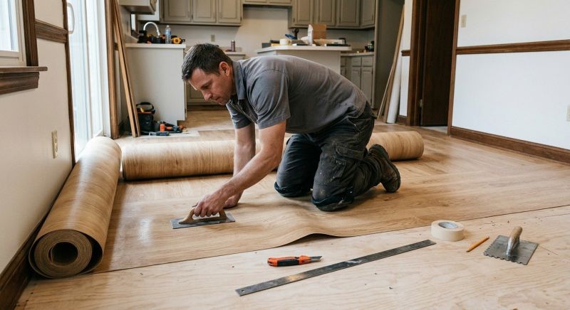 Sheet Flooring Installation in New Bloomfield, PA