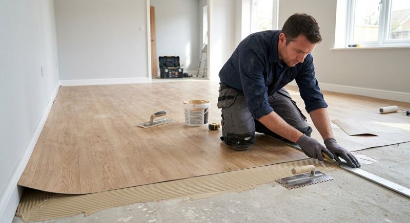 Sheet Flooring Installation in York County, PA