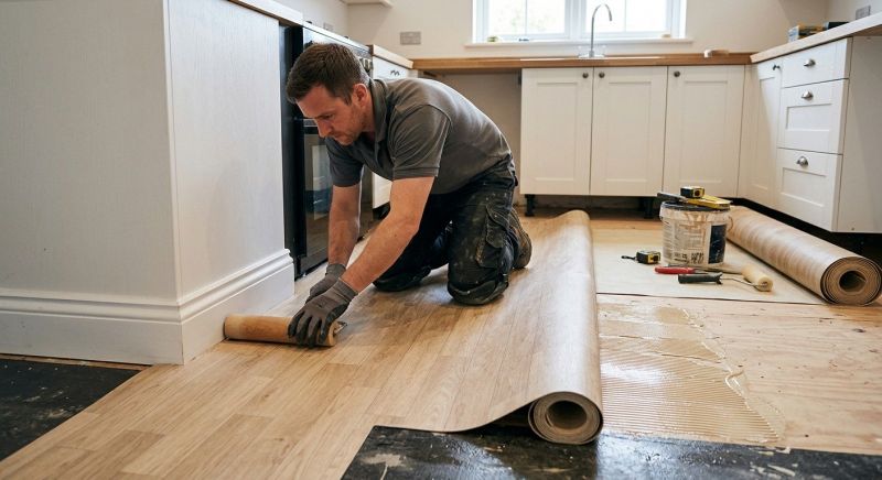 Sheet Linoleum Installation in Mechanicsburg, PA