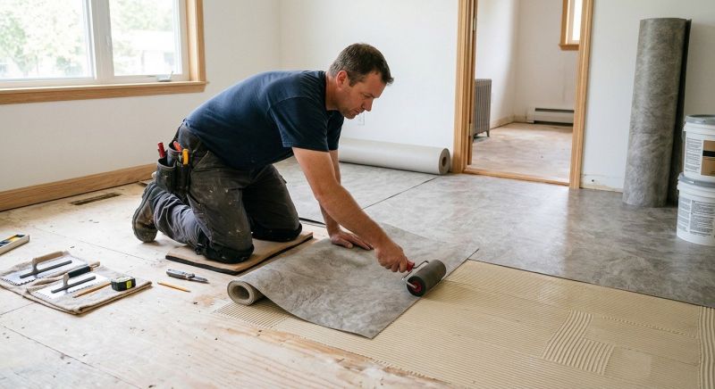 Sheet Vinyl Installation in Hummelstown, PA