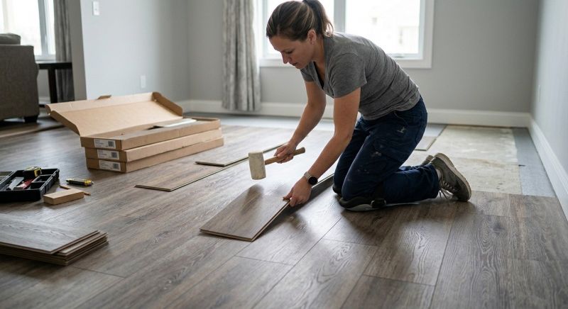 Vinyl Plank Floor Installation in Mechanicsburg, PA