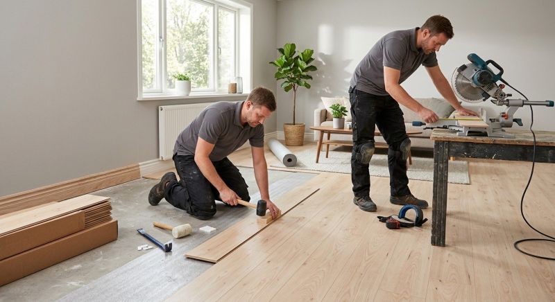 Wood Laminate Installation in Mechanicsburg, PA
